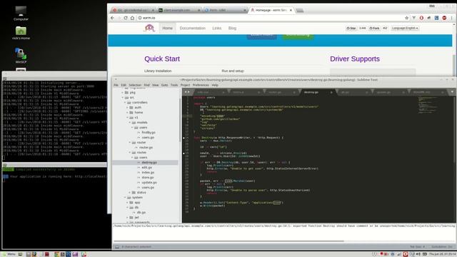 GoLang,VueJS - WebApp series [017] - CRUD - Destroy смотреть онлайн