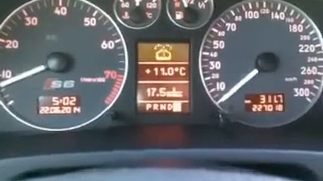 Audi S6 C5 Avant 2002 0-100 340 ps tiptronic Sound Interior смотреть онлайн