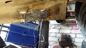 Как заварить порог если он прогнил до дыры