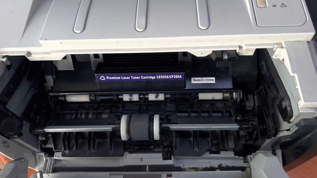 How to Fix White Page Printing Issue HP LaserJet P2055 Printer смотреть онлайн