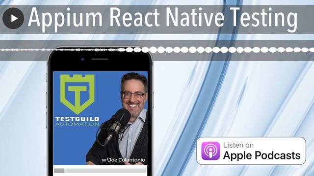 Appium React Native Testing смотреть онлайн