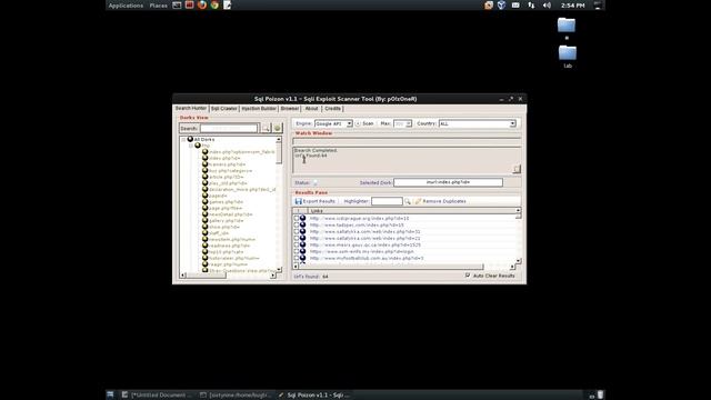 How to scan vulnerable sites (SQL Poizon) смотреть онлайн