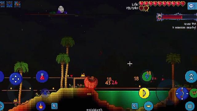 Day 25 | Fighting Eye of Cthulhu| Expert Mode | Terraria Mobile смотреть онлайн
