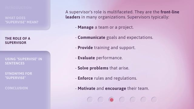 Unveiling the Role of a Supervisor смотреть онлайн