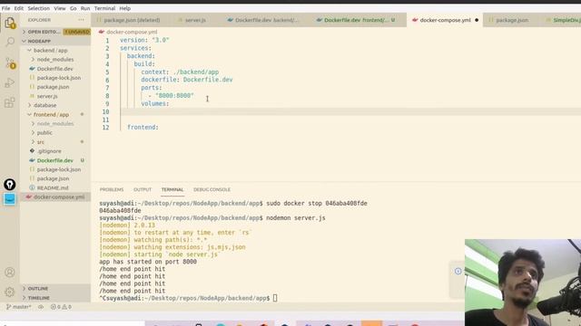 Learn Docker in 30 Mins, Full Stack web application part 5 смотреть онлайн