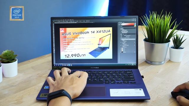 รีวิว Notebook ASUS VivoBook 14 งบน้อยหมื่นนิดๆ + ประกัน 2 ปี + SSD ในตัว смотреть онлайн