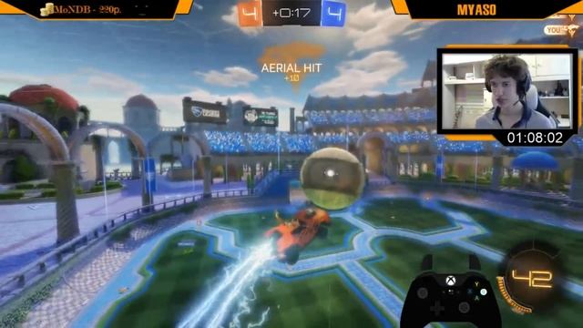 Игра от стены в Rocket League // WallAirDribbling гайд смотреть онлайн
