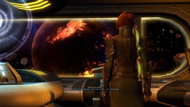 SWTOR - Darth Angral Has Burned The Planet Uphrades Using The Desolator Weapon смотреть онлайн