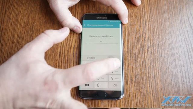Сканер отпечатков в Samsung Galaxy S7 edge (XDRV.RU) смотреть онлайн
