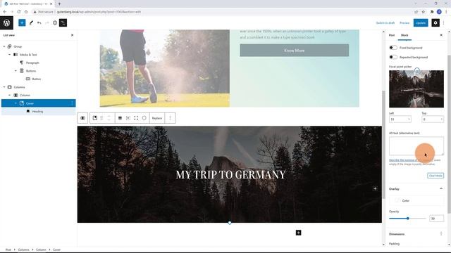 How To Create A Stunning Header With The Gutenberg Cover Block смотреть онлайн