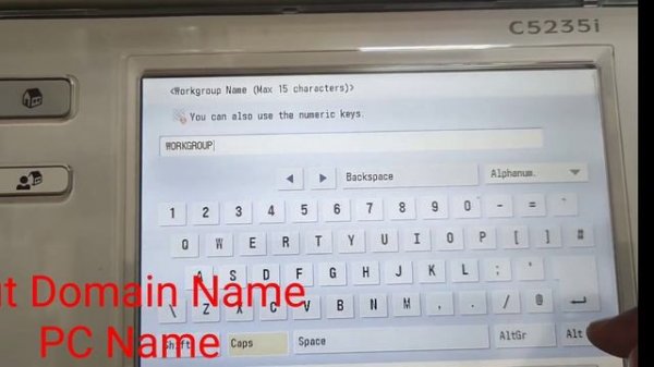How to make scan to SMB and Folder on Canon IR Advance machines