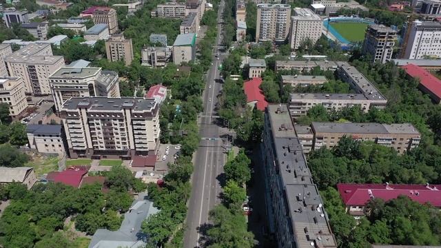 Алматы. Проспект Сейфуллина от пересечения с улицей Алдара Косе до пересечения с улицей Макатаева. смотреть онлайн