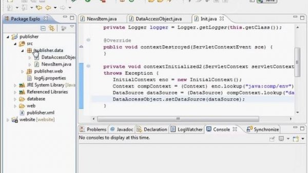 Java Web Programming with Eclipse: Data Access Objects