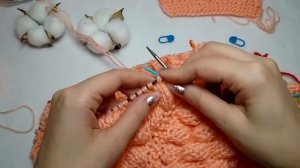 Детский комбинезон спицами "Пузырьки". Подробный мастер класс.