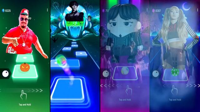 SKIBIDI BOP ? WEDNESDAY BLOODY MARY ? WEDNESDAY SIGMA ? Lisa Money |Tiles Hop EDM Rush смотреть онлайн