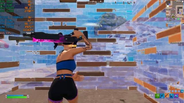 RTX 4070 + Ryzen 7 7800X3D Fortnite Chapter 5 Season 1 | tilted zws | performance mode | Low Meshes смотреть онлайн