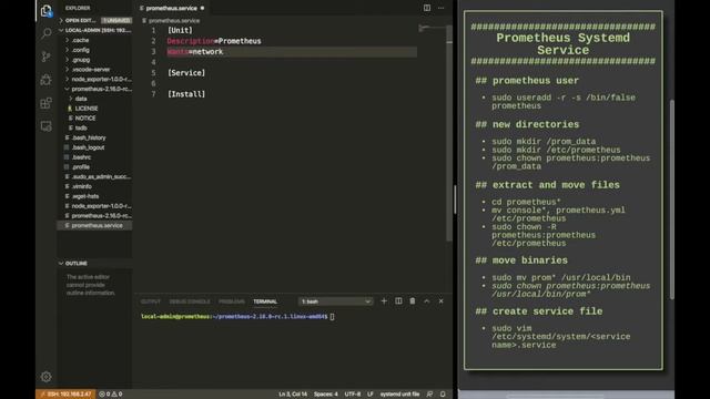 How to Install Prometheus as a Systemd Service смотреть онлайн