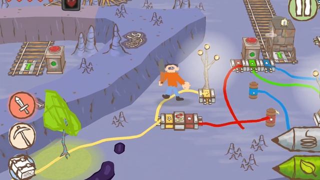прошёл третью главу чернильная машина в игре Daw a Stickman Epic 2 смотреть онлайн