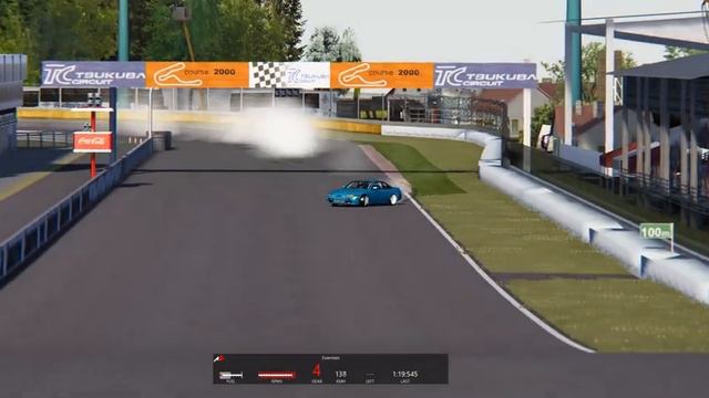Assetto Corsa S14 Tsukuba Drift With Cool 360 смотреть онлайн