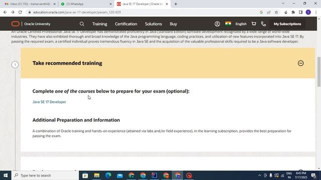 Introduction to Oracle Certified Professional: Java SE 17 Developer - 1Z0-829 in Tamil смотреть онлайн