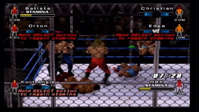 WWE Smackdown vs Raw 2006 (PS2) - Armageddon Hell in a Cell to Decide My Playthrough Wrestler смотреть онлайн