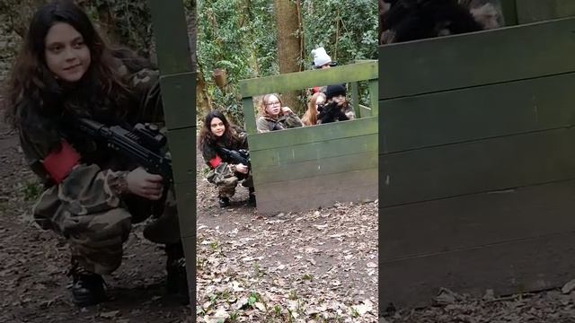 Little warrior #lasertag #littlewarrior #princess #fighter #braves смотреть онлайн