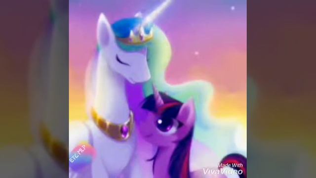 Mlp luna,twiligts y celestia (Rockabye) смотреть онлайн