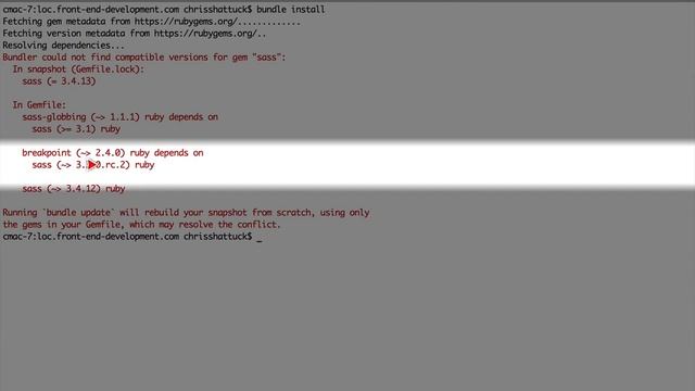 326. How the SASS "breakpoint" extension works, and troubleshooting installation смотреть онлайн