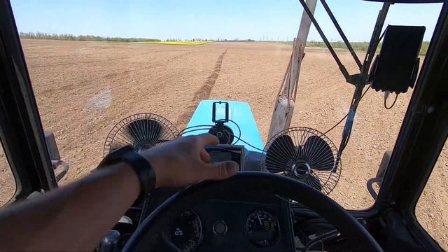 Початок посіва соняшника . МТЗ 82 смотреть онлайн