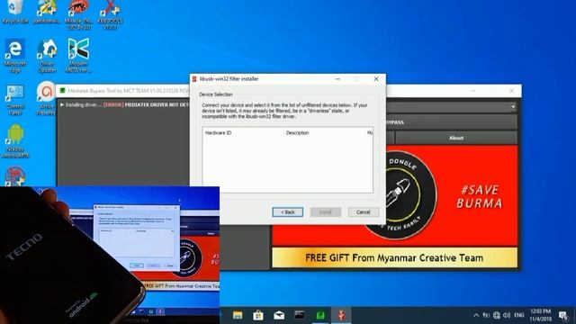 MCT MTK Auth Bypass Tool Driver Error Fix | tecno, Infinix realme repair dead black screen Tool 202 смотреть онлайн