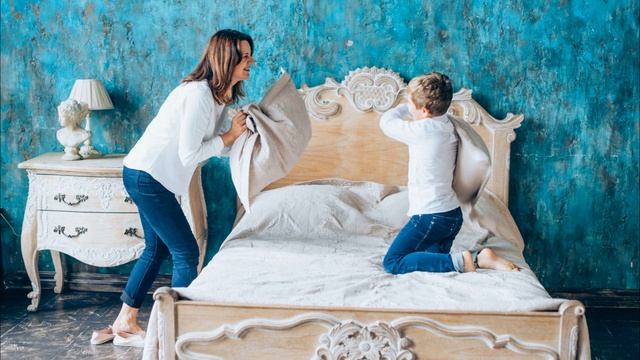 Семейная фотосессия в студии | Как оживить первую семейную съемку в студии | Слайдшоу смотреть онлайн