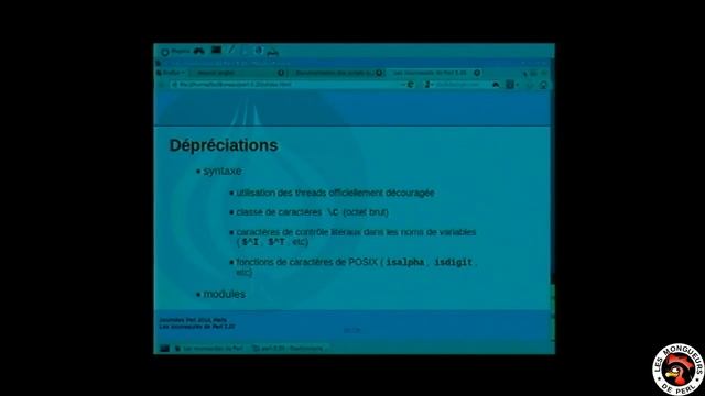 [FPW2014] Les nouveautés de Perl 5.20 смотреть онлайн