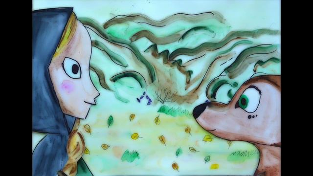 Бумажная анимация "Легенда о волках" смотреть онлайн