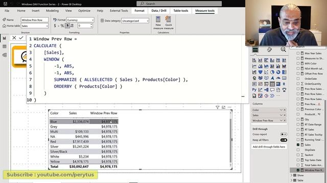 Let's explore WINDOW DAX function - how it is different than OFFSET function - Power BI смотреть онлайн