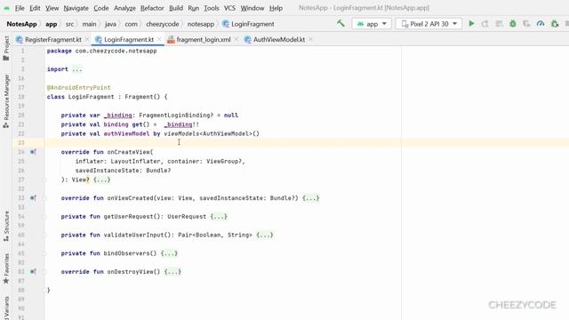 Android Login/Signup Complete Implementation with Navigation | CheezyCode (Hindi) смотреть онлайн