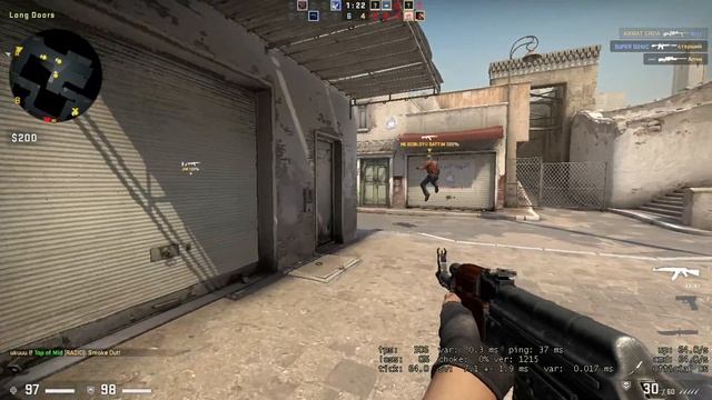 GeForce RTX 2060 -- Intel Core i3-10100F -- CSGO FPS Test 720p смотреть онлайн