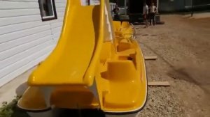 Водный велосипед катамаран Санлайт 5 / Sunlight 5 с горкой