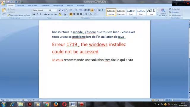 problème installation java смотреть онлайн