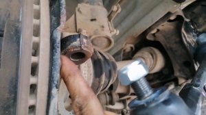 Mitsubishi pajero io замена рулевой рейки на контрактную.