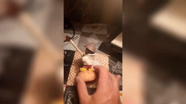 Мияги Miagi из пластилина фигурка смотреть онлайн