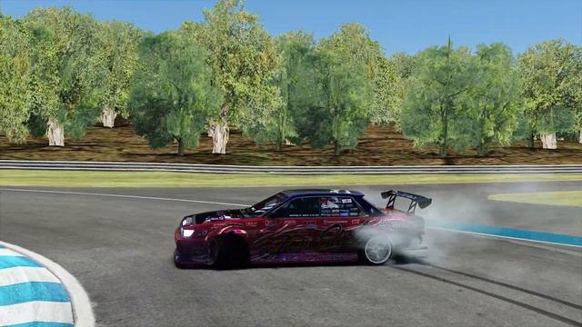 2jz C33 Laurel on Fuji Short- Assetto Corsa смотреть онлайн