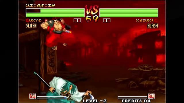 ACA NEOGEO Samurai Shodown IV (XBONE) | Ukyo Tachibana (Slash) Playthrough p.1 смотреть онлайн