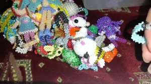 обзор моих амигуруми из бисера✨❤️ #амигурумиизбисера #бисероплетение #бисеромания  #бисер #рек #вре