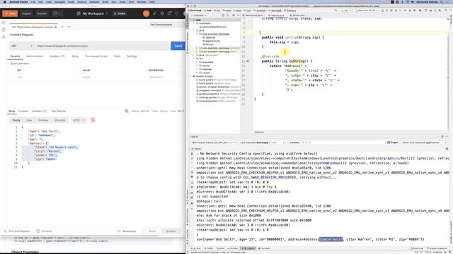 Using GSON Library to manage JSON data. смотреть онлайн