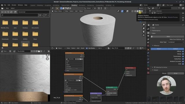 Baking Textures, Light, and Shadows | Blender 2.82 Quarantine Series 1-12 смотреть онлайн