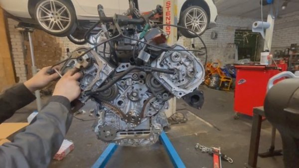 Audi / VW 3.0 tfsi timing chain installation #ASMR