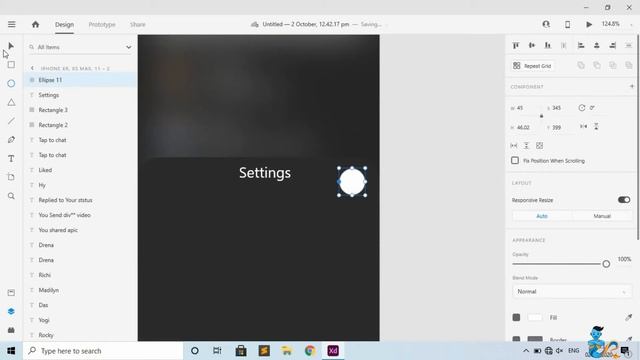 Chat App Ui Adobe XD UI/UX Design |chat app ui| смотреть онлайн