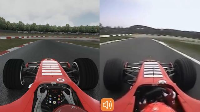 Assetto Corsa vs Real Life - Which is Real? Michael Schumacher F1 Onboard @ Nurburgring смотреть онлайн