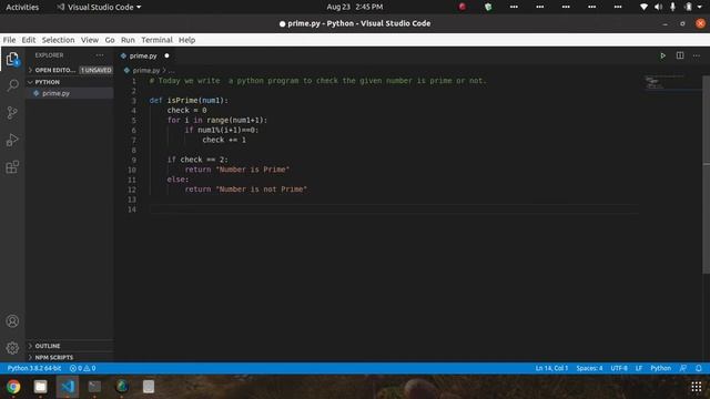 Prime Number Program in Python (2020) #ProtoGO смотреть онлайн