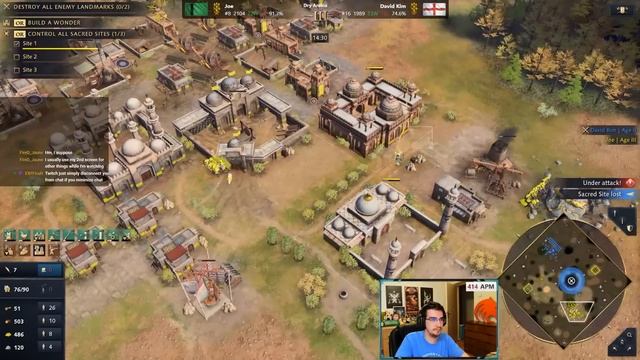 Delhi DOMINATES English with Keeps in AOE4! смотреть онлайн